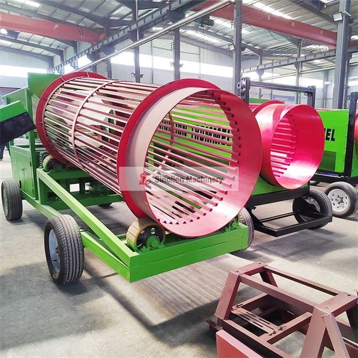 Mobile Wood Chip Screening Machine FTS1230